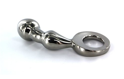 Stainless Steel Fun Butt Plug 13.5 cm – P-spot Stimulator Stainless Steel