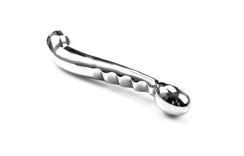 Dildo Elegant RVS 17,5 cm – Dual G- en P-Spot Stimulator