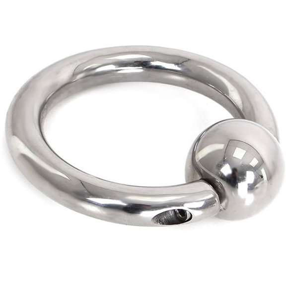 Cockring Staal Met Bal