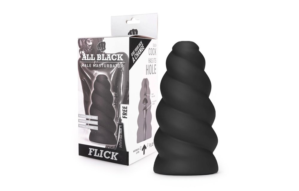 All Black Masturbator Flick – Unique, Sturdy & Comfortable