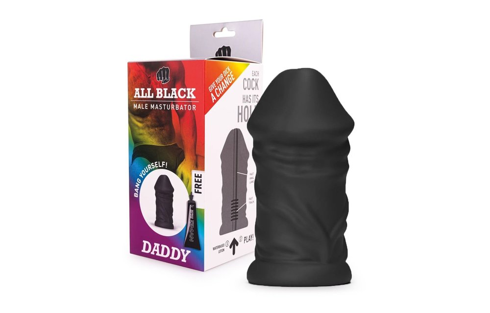 All Black Masturbator Daddy – Detailreich & geschmeidig