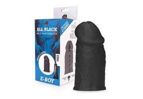 All Black Masturbator E-Boy