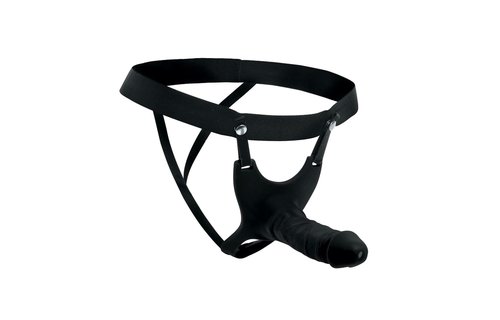 Siliconen Holle Strap on Dildo 26 x 4 cm