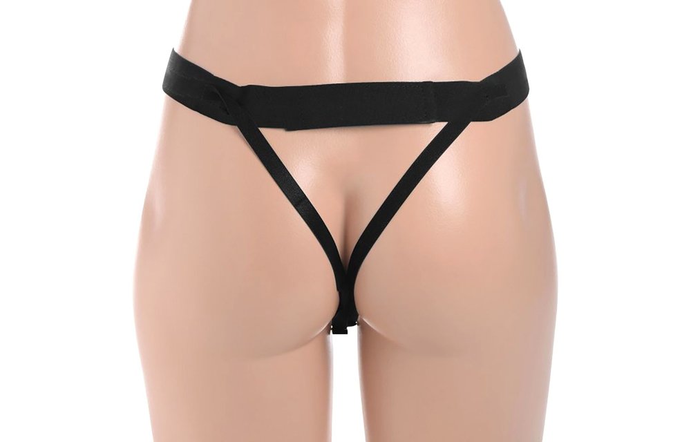 Silikon-Hohl-Strap-On-Dildo 26 x 4 cm – breiter und länger