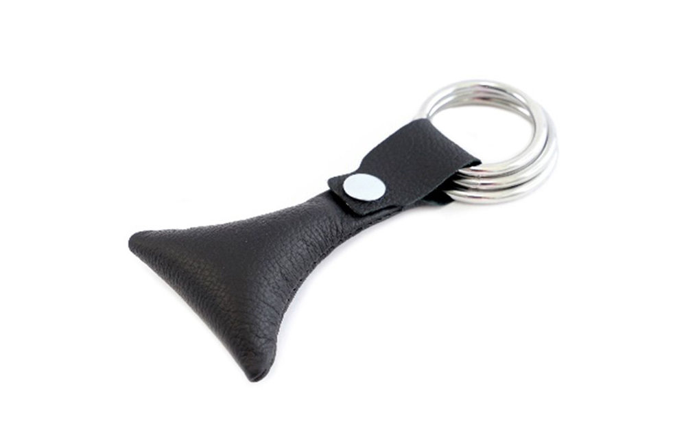 Cockring-Set mit Leder-Hodensack Gewicht 40-50 mm