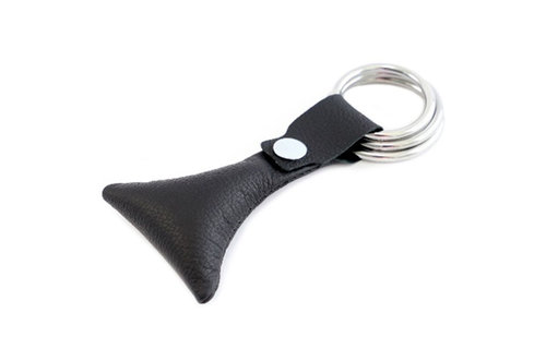 Cockrings With Leather Weight