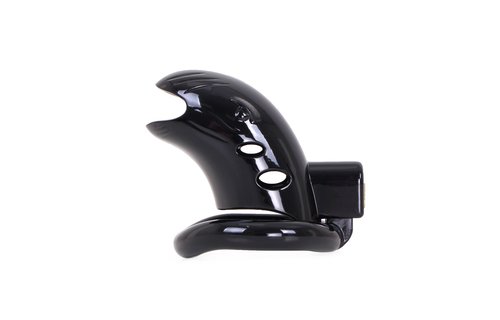 Plastic Kuisheidskooi met 3 Ringen en Metaal Slot - 7.5 cm