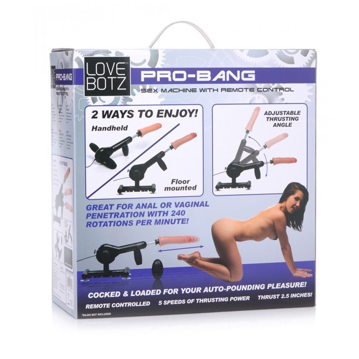 Sex Machine Pro-Bang with Remote Control - Erotic Discount