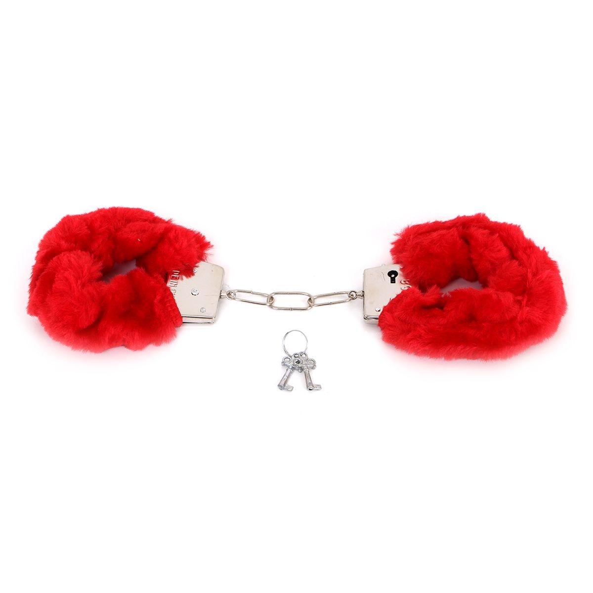 Thin Metal Handcuffs with Fur | Beginner Set for Women