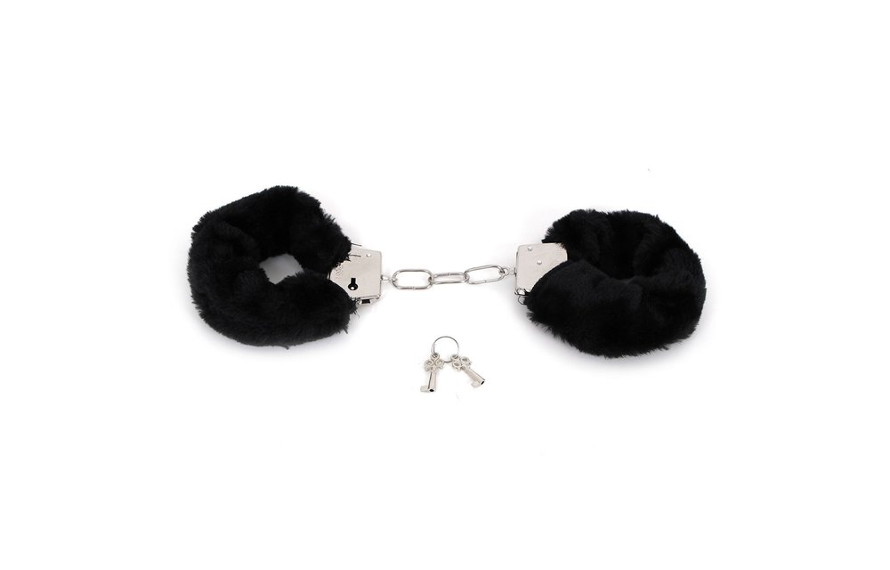 Handboeien Dun Metaal met Bontje | Beginners Set Vrouwen