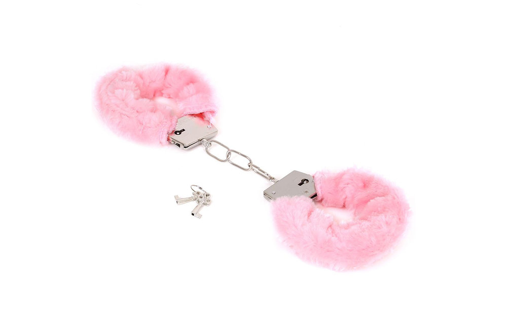 Handboeien Plush Dun-Metaal