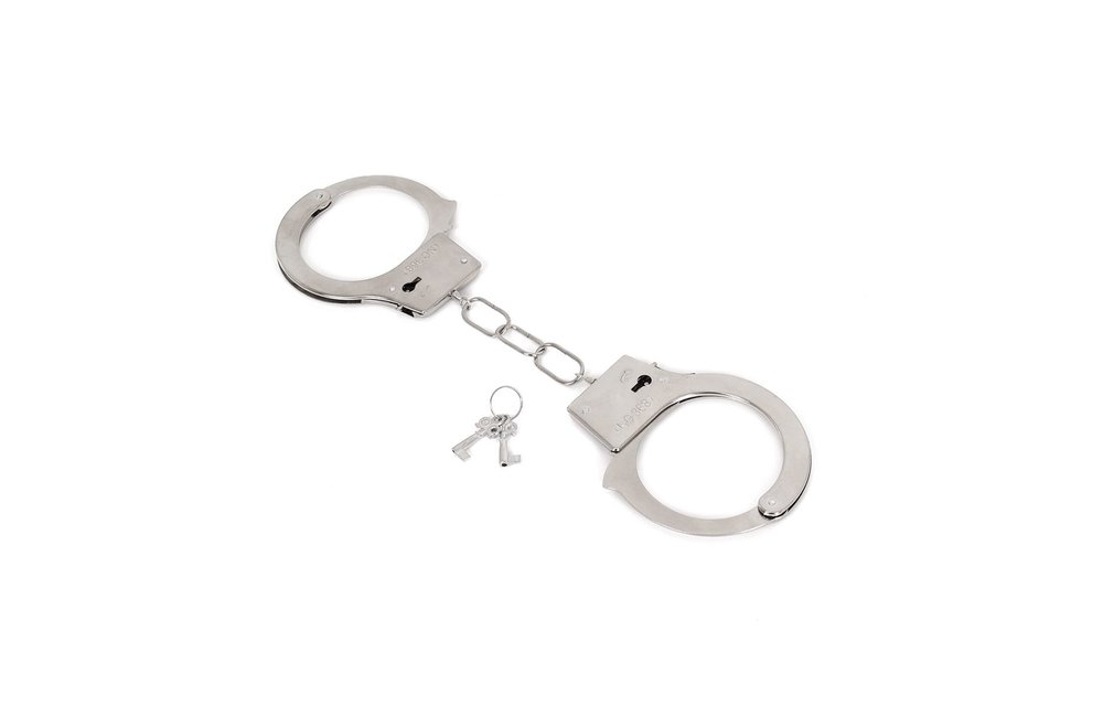Thin Metal Handcuffs with Fur | Beginner Set for Women
