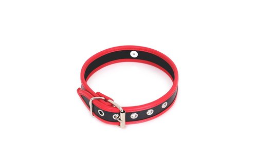 Halsband PU-Leer