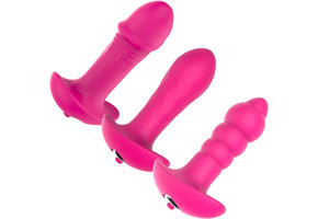 Vibrierender Analplug 30 mm | Sexspielzeug aus medizinischem Silikon