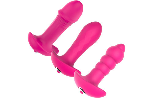 Vibrierender Analplug 30 mm | Sexspielzeug aus medizinischem Silikon