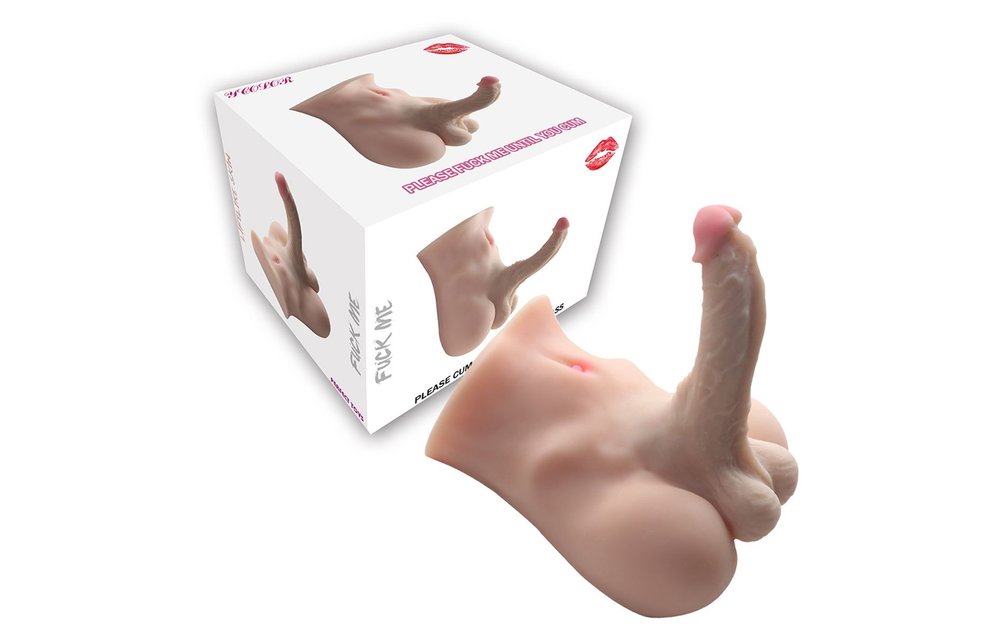 Masturbator with Penis & Anus 17.5 cm – Realistic Pleasure