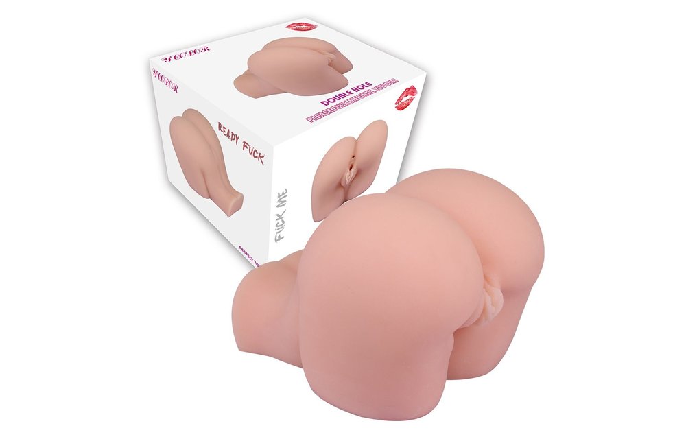Realistischer Large Ass & Pussy Masturbator – Vagina & Anus