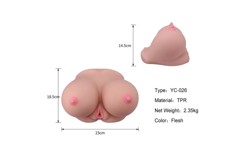 Masturbator Tits Fuck – Realistisch, Vaginaal & Anaal Genot