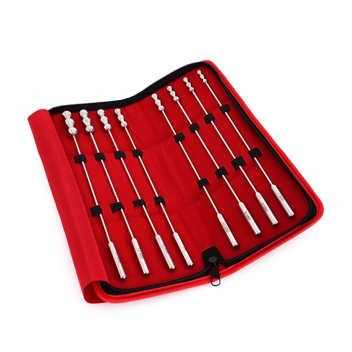 Urethral-Dilatator-Perlen-Set – 8 Edelstahlgrößen