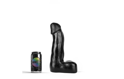Schwarzer Giant Dildo 27,5 cm – Groß & Flexibel Dark Crystal
