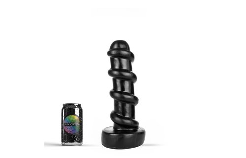 Zwarte Gigantische Anale Dildo 29 cm – Dark Crystal, Flexibel
