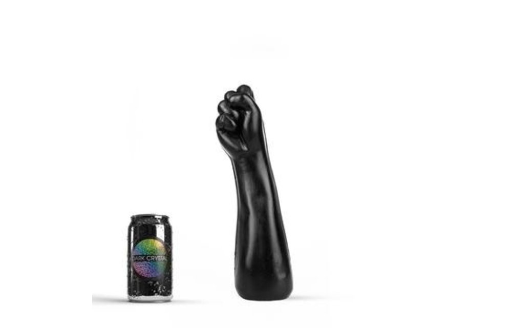 Zwarte Gigantische Fist Dildo 29X7,3 Cm | Dark Crystal