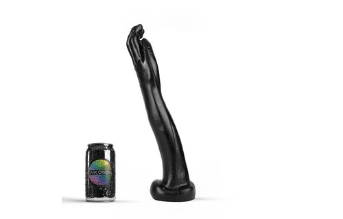 Black Giant Fist Dildo 36.5 cm – Flexible & Waterproof