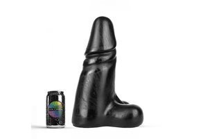 Schwarzer Riesen-Dildo XXL 35 x 11.5cm