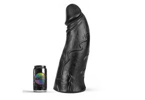 Schwarzer Riesendildo 38,5 cm | Dark Crystal XXL Toy