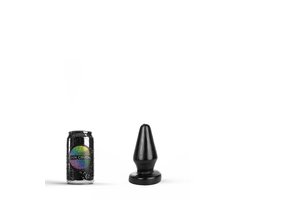 Schwarzer Buttplug 13 cm | Flexibel, wasserdicht und sicher