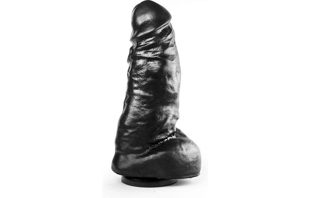 Black Giant Dildo met zuignap 25 x 7.2cm