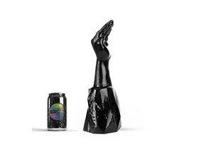 Finger Dildo 33.5 cm | Dark Crystal Black Series, Flexible