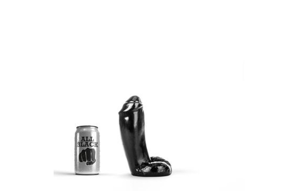 Dildo 18 cm x 5,5 cm – Zwart, Rood & Blauw Beschikbaar