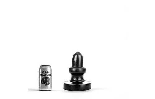 Giant Butt Plug 17 cm – Black, Red & Blue, Stimulating