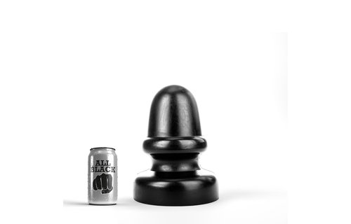 Gigantische Buttplug 23 cm – Zwart, Rood & Blauw, XXL