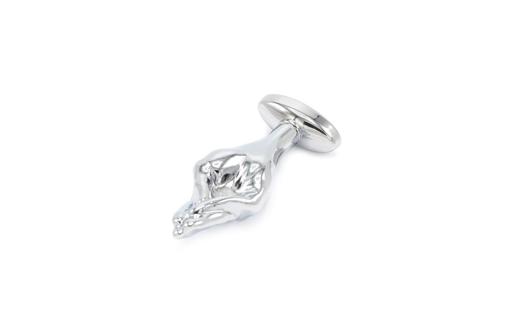 Butt Plug Blue Gemstone 7.2-9.2 cm | Steel & Elegant