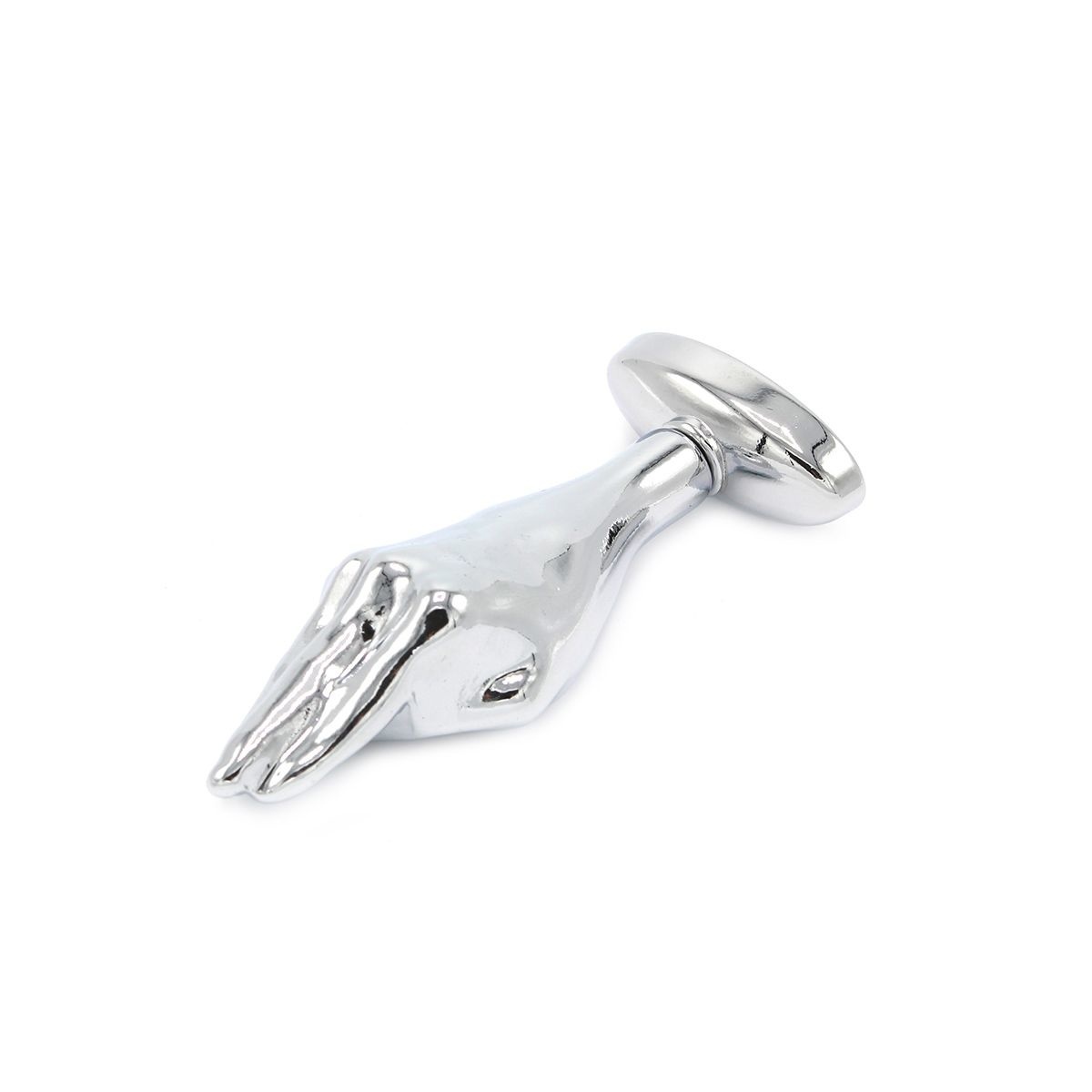 Butt Plug Blue Gemstone 7.2-9.2 cm | Steel & Elegant