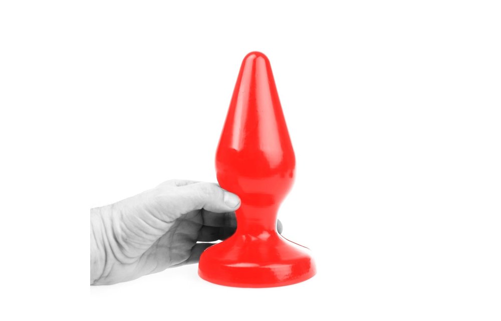 Butt plug Classic Plug Red 10.5-13.5-15.5-18.5-20-24 cm