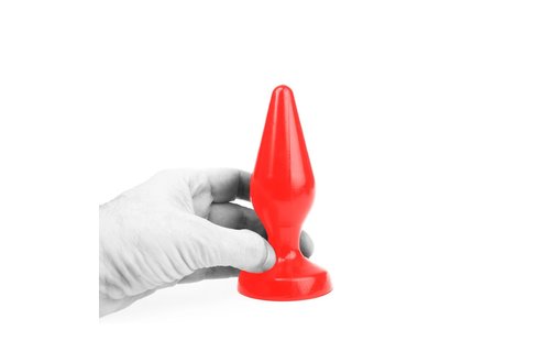 Buttplug Klassieke Plug  Rood