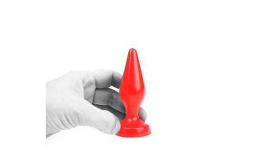 Buttplug Klassieke Plug  Rood