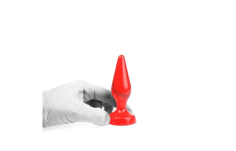 Buttplug Klassieke Plug Rood