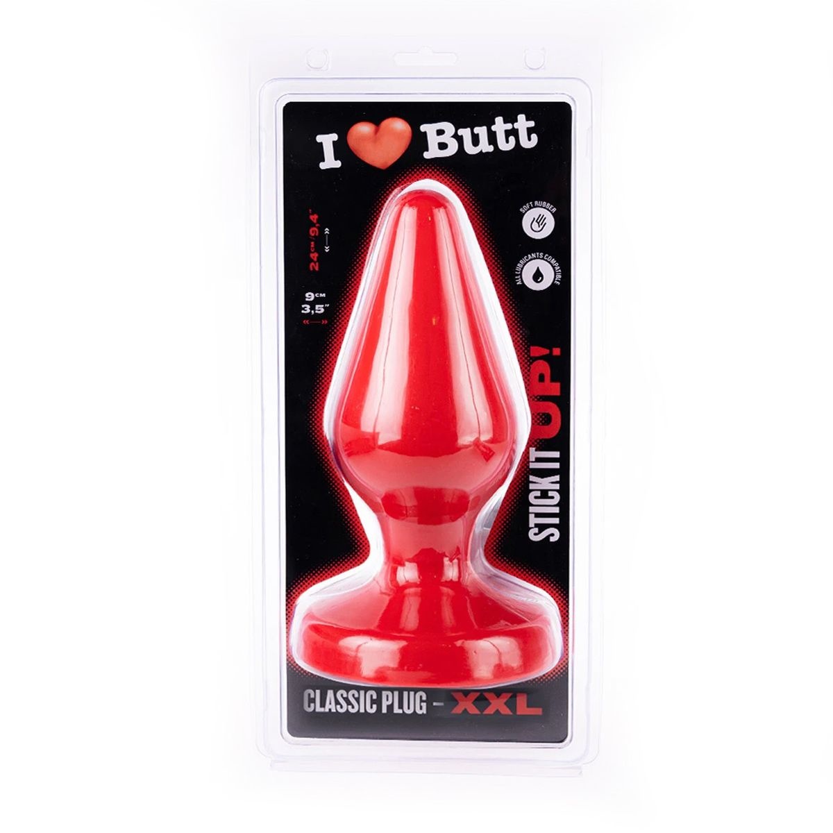 Buttplug Classic Plug Red - Erotic Discount