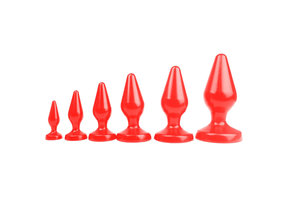 Buttplug Klassische Plug Rot