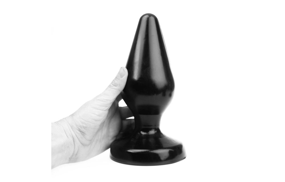 Buttplug Klassieke Plug Zwart 10.5-24 cm | Veilig PVC Europa