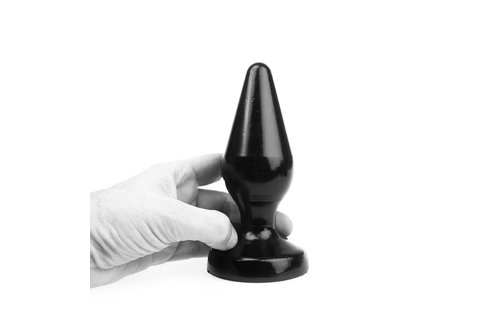 Butt plug Classic Plug Black 10.5-24 cm | Safe PVC Europe
