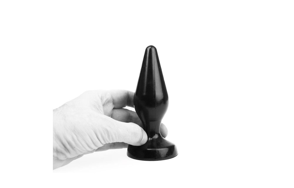 Butt plug Classic Plug Black 10.5-24 cm | Safe PVC Europe