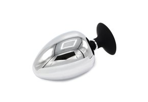 Anal Plug Big-S Sucker 14.5 cm | Large Steel Butt Plug