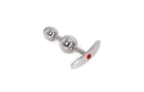 Anal Plug Fancy 13.5 cm - Adjustable with 1 or 2 balls
