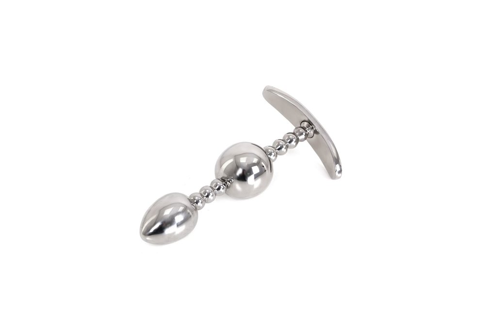 Anal Plug Fancy 13.5 cm - Adjustable with 1 or 2 balls