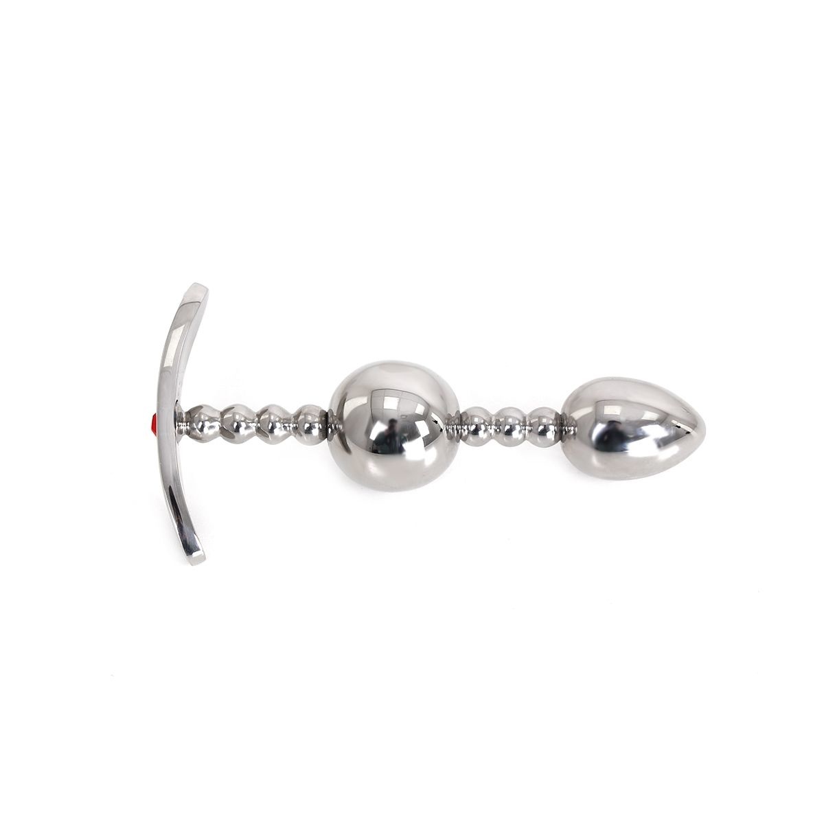 Anal Plug Fancy 13.5 cm - Adjustable with 1 or 2 balls